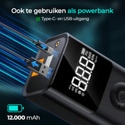 Jumpstarter met Compressor