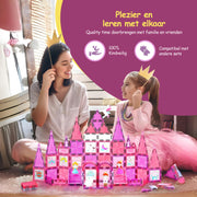 Magnetic Tiles - Princess 80 stuks