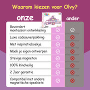 Magnetic Tiles - Princess 80 stuks