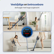 Olvy 2-in-1 Steelstofzuiger