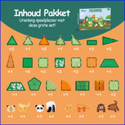 Magnetic Tiles Jungle 50pcs