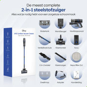 Olvy 2-in-1 Steelstofzuiger