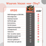 Kindertablet 7″ Grijs