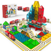 Magnetic Tiles Trein - 110 stuks