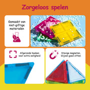 Magnetic Tiles Racebaan 126 stuks