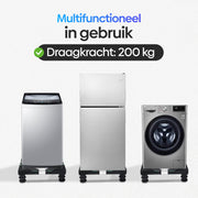 Olvy Wasmachine Verhoger Zwart