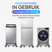 Wasmachine Verhoger Wielen