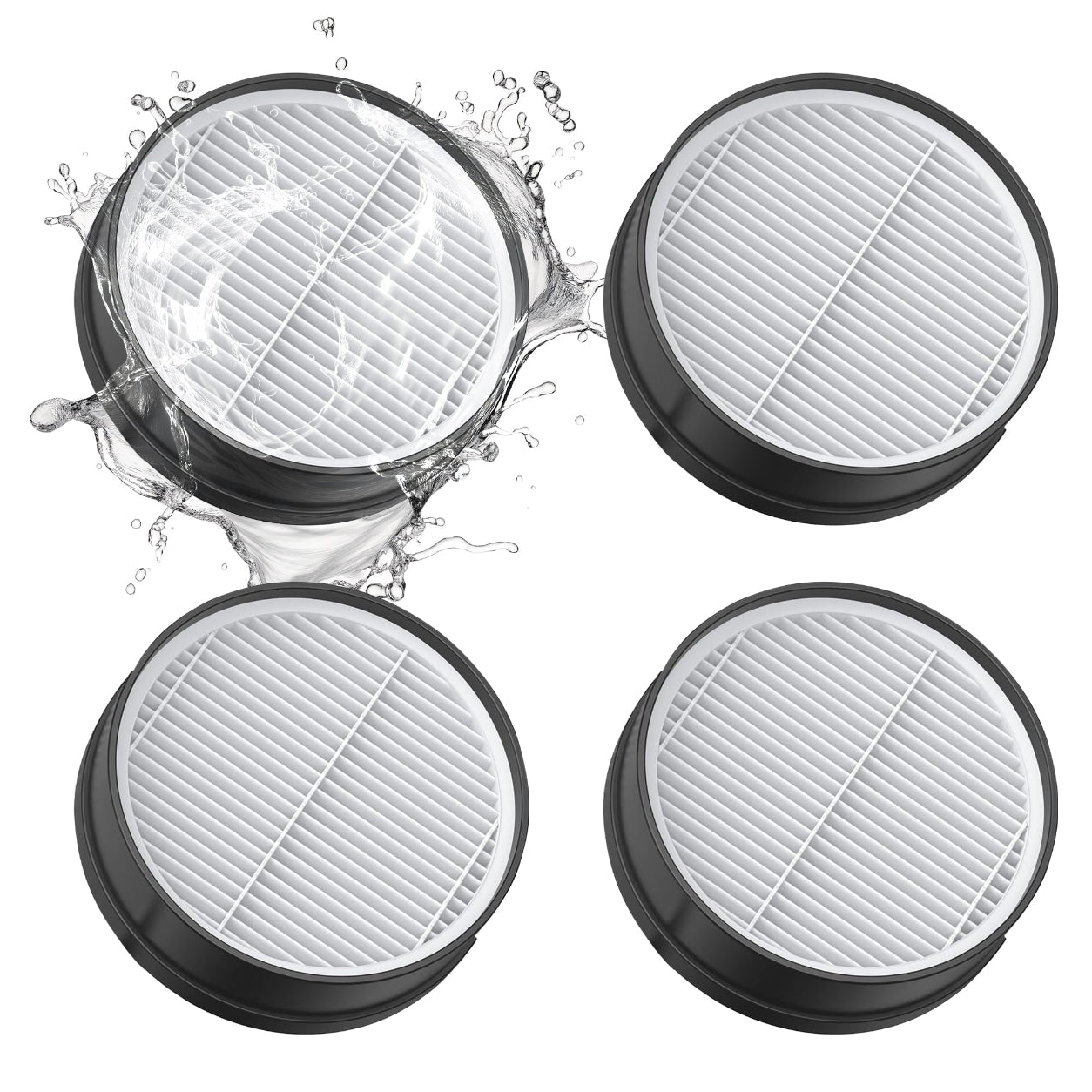 EnviroCare Lot de 4 filtres HEPA de rechange pour aspirateur Tristar