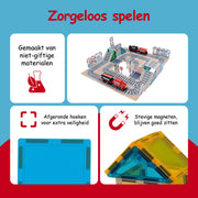 Magnetic Tiles Train - 110 stuks
