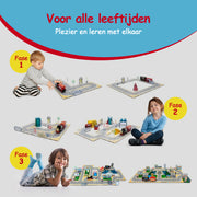 Magnetic Tiles Train - 110 stuks