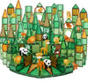 Magnetic Tiles Jungle 110pcs